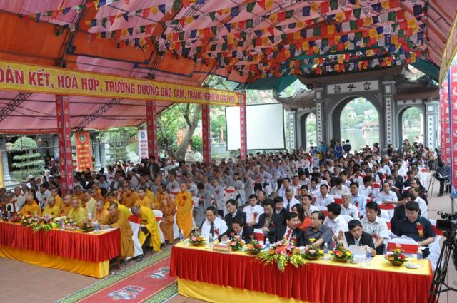 Đại hội đại biểu Phật giáo huyện Quốc Oai ảnh 3 Đại hội đại biểu Phật giáo huyện Quốc Oai ảnh 3