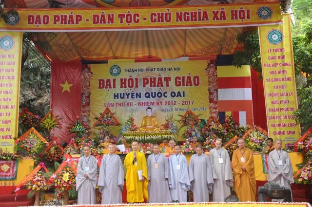 Đại hội đại biểu Phật giáo huyện Quốc Oai ảnh 7 Đại hội đại biểu Phật giáo huyện Quốc Oai ảnh 7