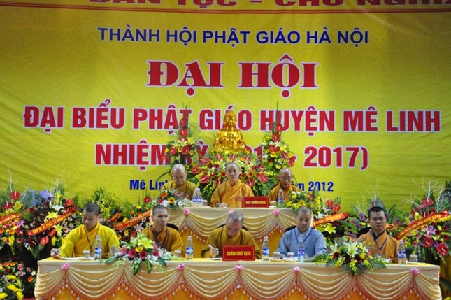 Đại hội Phật giáo huyện Mê Linh ảnh 2 Đại hội Phật giáo huyện Mê Linh ảnh 2