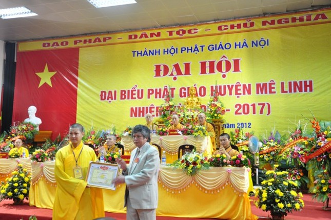 Đại hội Phật giáo huyện Mê Linh ảnh 4 Đại hội Phật giáo huyện Mê Linh ảnh 4