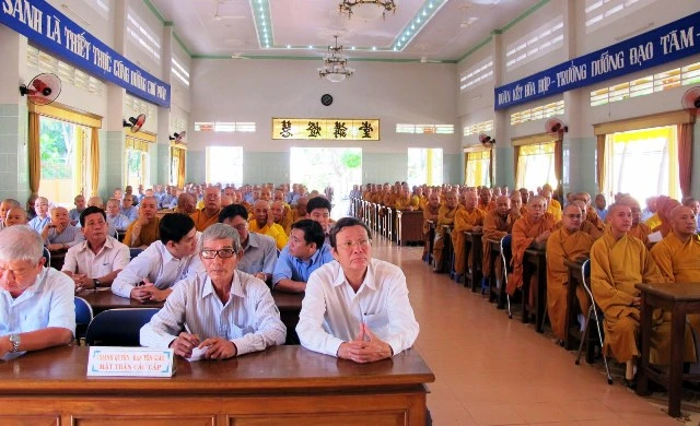 Phật giáo Tiền Giang khai hạ ảnh 2 PG Tiền Giang 2.JPG