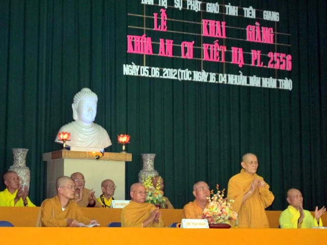 Phật giáo Tiền Giang khai hạ ảnh 1 PG Tiền Giang.JPG