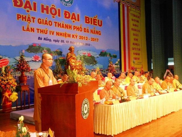 Đại hội đại biểu Phật giáo TP.Đà Nẵng lần thứ IV ảnh 8 ANH 1 DH PG Đà nẵng11.JPG