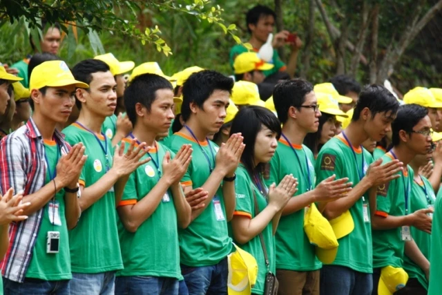 Chùm ảnh: Kết nối yêu thương ảnh 8 Vũ Giang, Hội trại14.JPG