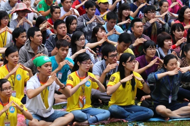 Thien tap, Hoi trai TTPG 201201.JPG