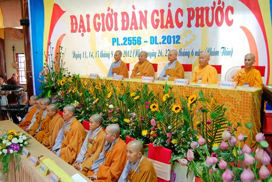 Khai mạc Đại giới đàn Giác Phước 2012 ảnh 4 Khai mạc Đại giới đàn Giác Phước 2012 ảnh 4