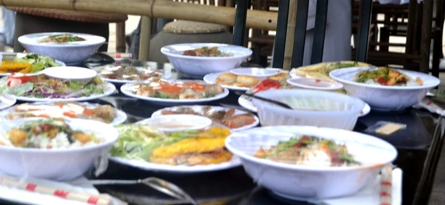 Lễ hội Ẩm thực chay: Phong vị Huế - Nghệ hòa trộn! ảnh 3 Mon an chay Hue.JPG