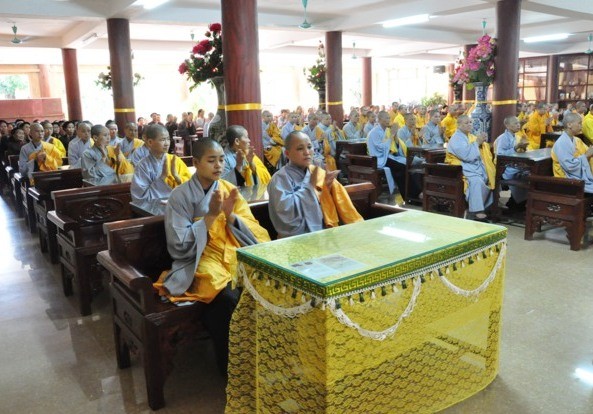 Hà Nội: Trường hạ Bồ Đề làm lễ tạ pháp ảnh 3 wwwT9 (1).jpg