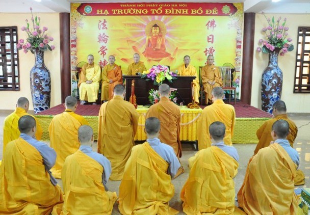 Hà Nội: Trường hạ Bồ Đề làm lễ tạ pháp ảnh 1 wwwT9 (4).jpg