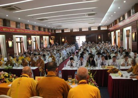 Chùm ảnh: Đại hội PG tỉnh Quảng Bình ảnh 10 a dhpg quang binh14.jpg