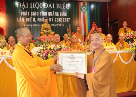 Đại hội Phật giáo tỉnh Quảng Bình lần thứ II ảnh 7 a dhpg quang binh19.jpg