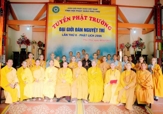 Đại giới đàn Nguyệt Trí II ảnh 4 Dai gioi dan Nguyet tri 28.jpg