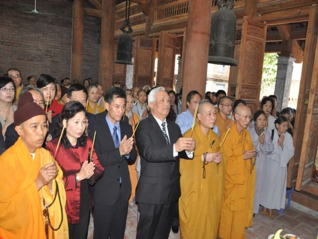 Lễ cầu siêu các anh hùng liệt sĩ tại Hà Nội ảnh 1 cau sieu.jpg