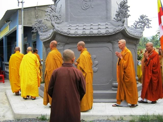 Khánh thành bảo tháp Tổ khai sơn chùa Đào Viên ảnh 3 v6.JPG