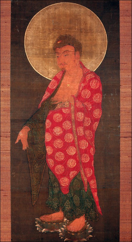 Bức họa Phật giáo Cao Ly tại Italia ảnh 1 130109_p01_photo.jpg