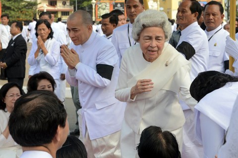 Campuchia tiễn biệt cựu vương Norodom Sihanouk ảnh 4 Campuchia tiễn biệt cựu vương Norodom Sihanouk ảnh 4