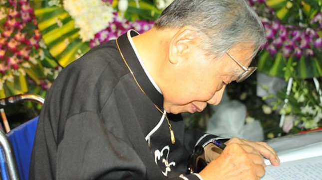 Tiễn biệt nhạc sĩ Phạm Duy về nơi an nghỉ cuối cùng ảnh 4 Pham duy 4.jpg