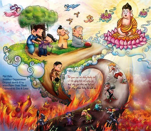 Bộ lịch xuân tuyệt đẹp: "Bồ-tát hạnh" ảnh 10