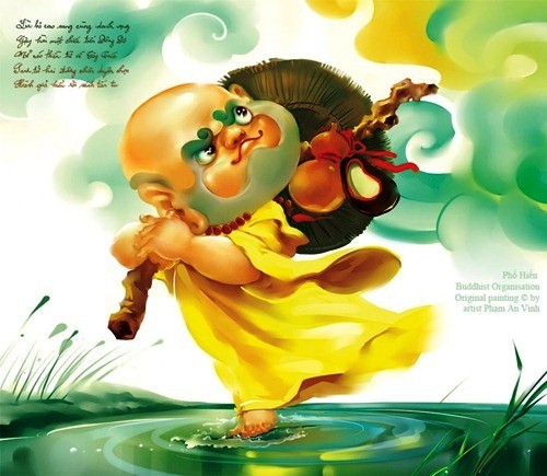 Bộ lịch xuân tuyệt đẹp: "Bồ-tát hạnh" ảnh 11