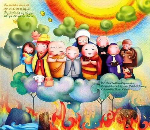 Bộ lịch xuân tuyệt đẹp: "Bồ-tát hạnh" ảnh 12