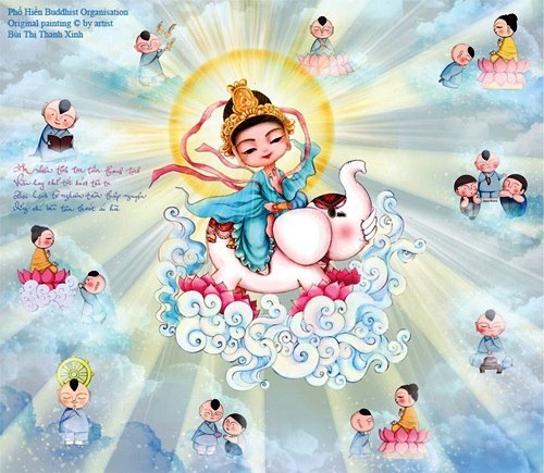 Bộ lịch xuân tuyệt đẹp: "Bồ-tát hạnh" ảnh 3