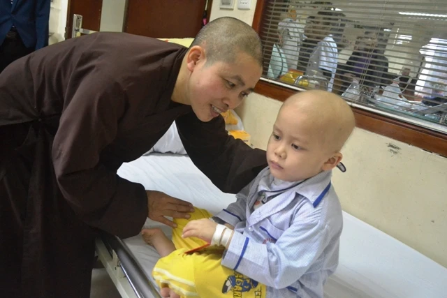 Chùa Đình Quán lo Tết cho bệnh nhân nghèo ảnh 1 DQ1.JPG