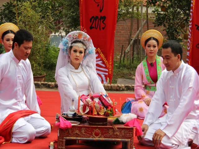 Khai hội Khán hoa mẫu đơn tại chùa Phật Tích ảnh 15