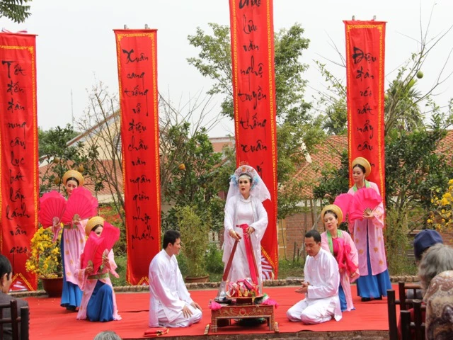 Khai hội Khán hoa mẫu đơn tại chùa Phật Tích ảnh 17