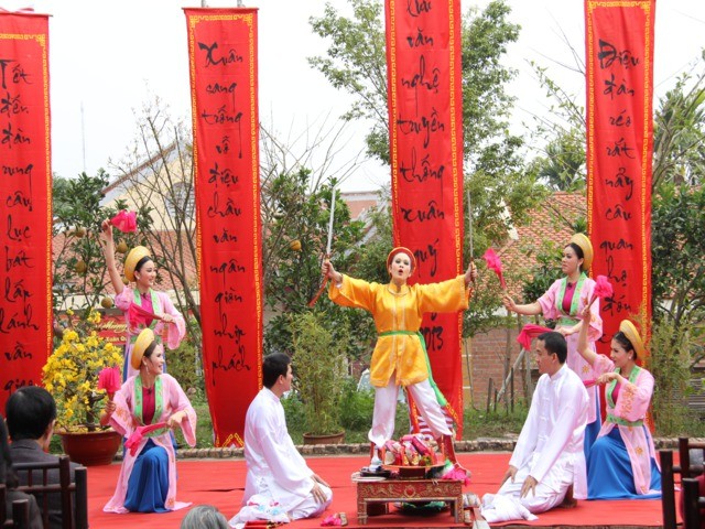 Khai hội Khán hoa mẫu đơn tại chùa Phật Tích ảnh 18