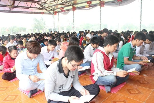 Khóa tu dành cho người trẻ ở chùa Khánh Long ảnh 2 khoa tu HN11.jpg