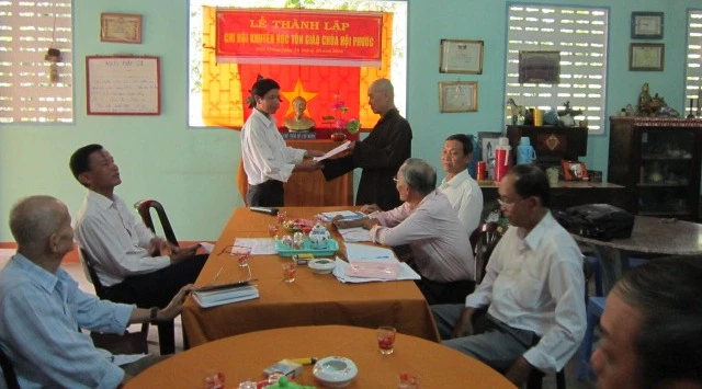 Ra mắt Chi hội Khuyến học chùa Hội Phước ảnh 1 ramat hoi khuyen hoc.jpg
