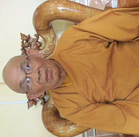 Thực hư việc đập phá tôn tượng tại Bình Phước ảnh 3 HT.Thfch Nhu_n Thanh, Tr²_ng BTS GHPGVN t_nh B_nh Ph²_c.JPG