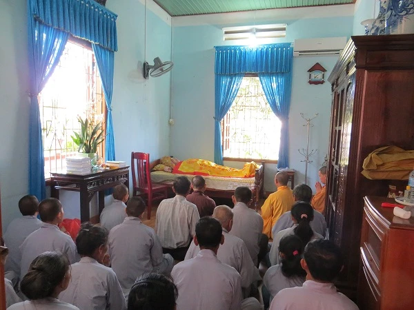 Cung an chức sự và nhập kim quan cố HT.Thích Thiện Nhơn ảnh 1 Cung an chức sự và nhập kim quan cố HT.Thích Thiện Nhơn ảnh 1
