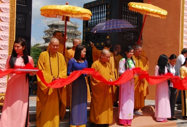 Khánh thành, bổ nhiệm trụ trì chùa Tháp Kỳ Quang ảnh 9 thapkyquang7.JPG