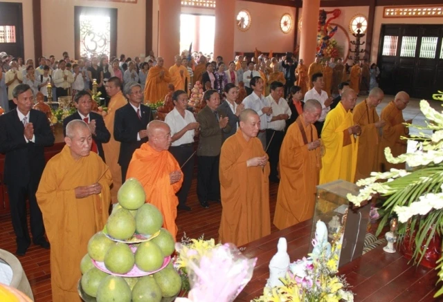 Khánh thành, bổ nhiệm trụ trì chùa Tháp Kỳ Quang ảnh 2 vugiangkt2.JPG