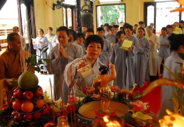 Lễ tắm Phật tại chùa Hưng Long ảnh 2 DSC_0169.JPG