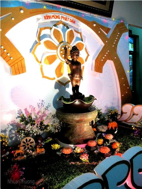Vườn Lâm-tỳ-ni tại trụ sở Báo Giác Ngộ ảnh 3 baoGN09.jpg