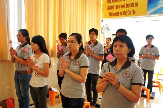 80 bạn trẻ tham gia khóa tu "Trái tim Bồ-tát" ảnh 2 khoa tu 3.jpg