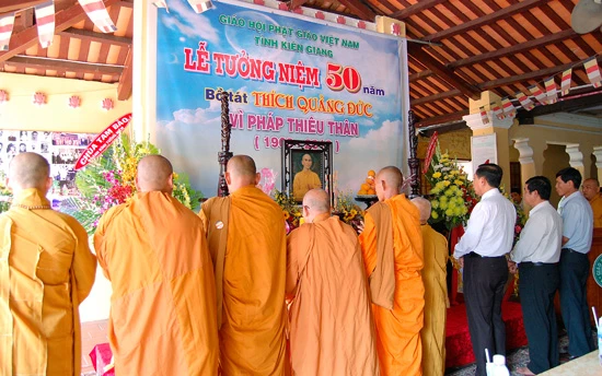 Kiên Giang: Thành kính tưởng niệm Bồ-tát Quảng Đức ảnh 10