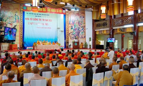 Kiên Giang: Khai khóa bồi dưỡng trụ trì năm 2013 ảnh 11