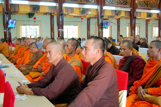 Kiên Giang: Khai khóa bồi dưỡng trụ trì năm 2013 ảnh 13