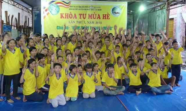 Khóa tu mùa hè ở chùa Thanh Lâm và Đình Quán ảnh 1 hinh - vu giang.jpg