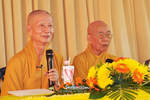 PG Long An khai giảng khóa bồi dưỡng kiến thức trụ trì ảnh 6 akhaigiang4.jpg