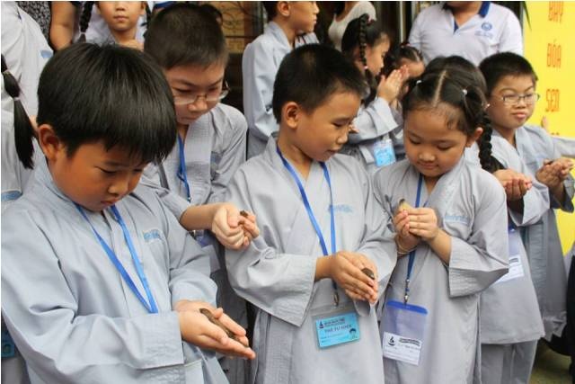 Sôi động mùa hè với Gieo hạt từ tâm kỳ 15 ảnh 7 bT chu_n b_ ph=ng sanh chim.jpg