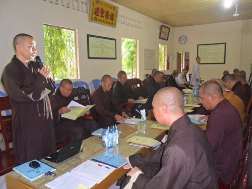 ĐĐ. Thích Nhuận Nghĩa- chánh thư ký bts ghpgvn tỉnh br-vt triển khai hiến chương.JPG