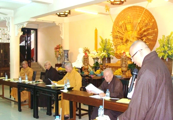Ban Tăng sự họp bàn công tác Đại giới đàn Quảng Đức ảnh 4 DSC06882.jpg