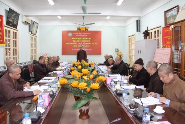 TƯGH họp triển khai nhiều Phật sự quan trọng ảnh 1 cvan.jpg