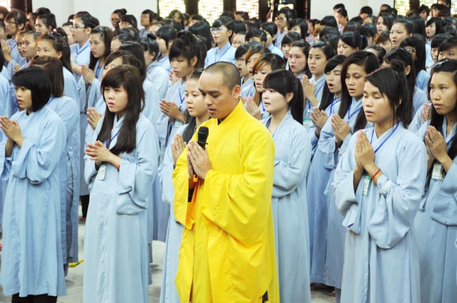 Khai mạc khóa tu mùa hè chùa Hoằng Pháp ảnh 3 hoangphap11.jpg