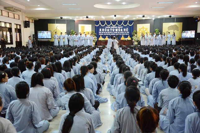 Khai mạc khóa tu mùa hè chùa Hoằng Pháp ảnh 1 hoangphap12.jpg