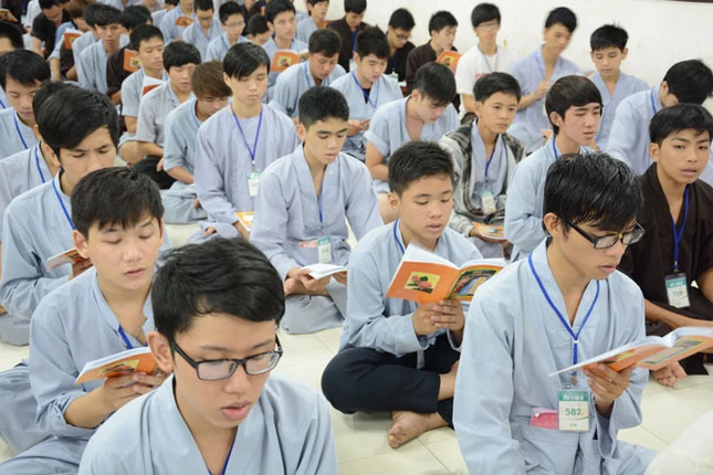 Toàn cảnh Khóa tu mùa hè 2013 tại chùa Hoằng Pháp ảnh 71 Toàn cảnh Khóa tu mùa hè 2013 tại chùa Hoằng Pháp ảnh 71